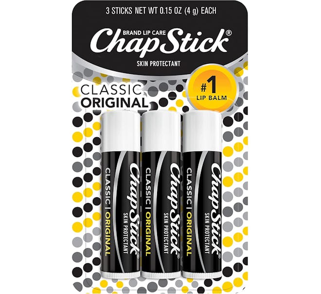 ChapStick Classic Original Lip Balm Tubes (3-Pack)