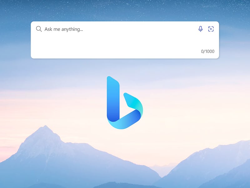 The new Bing experience.