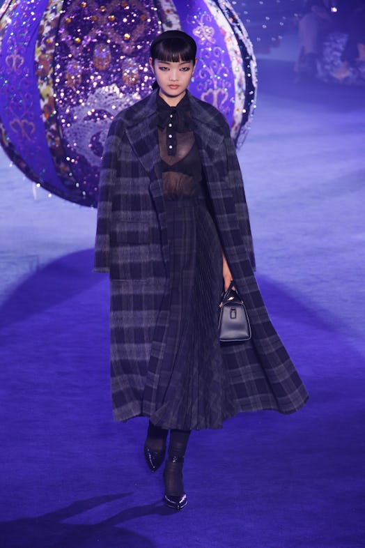 A model walks the runway during the Christian Dior Womenswear Fall Winter 2023-2024 show as part of ...