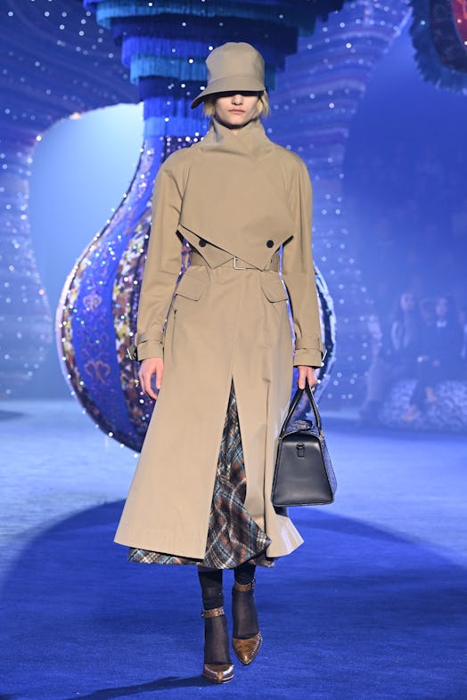 A model walks the runway during the Christian Dior Womenswear Fall Winter 2023-2024 show as part of ...