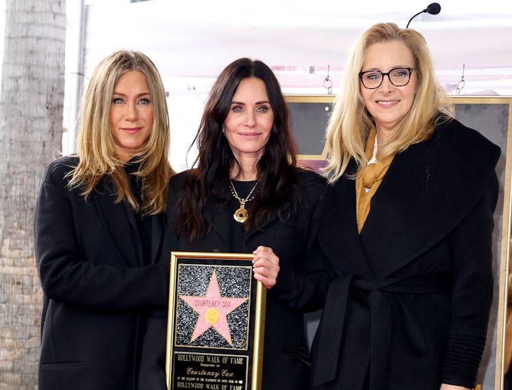 Jennifer Aniston, Courtney Cox, and Lisa Kudrow.