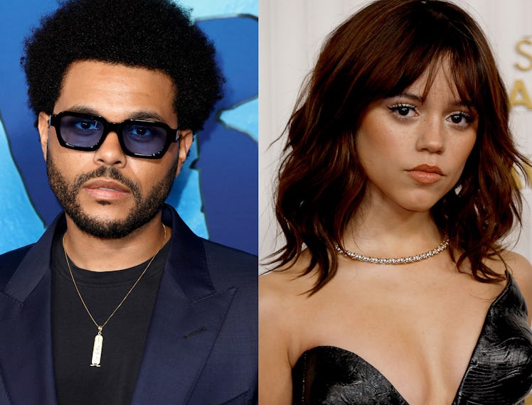 The Weeknd and Jenna Ortega