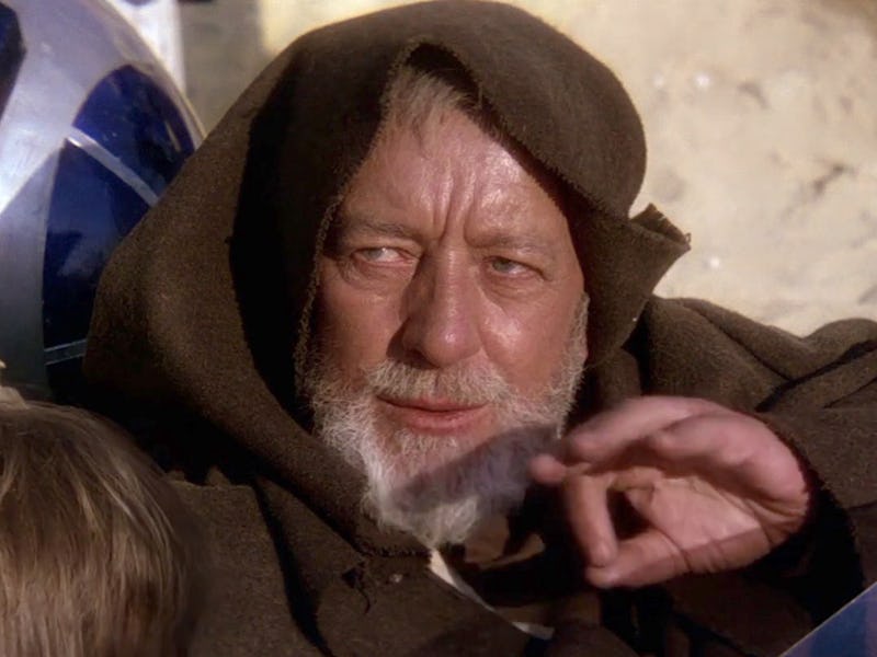 Obi Wan Kenobi playing Jedi Mind Tricks in A New Hope