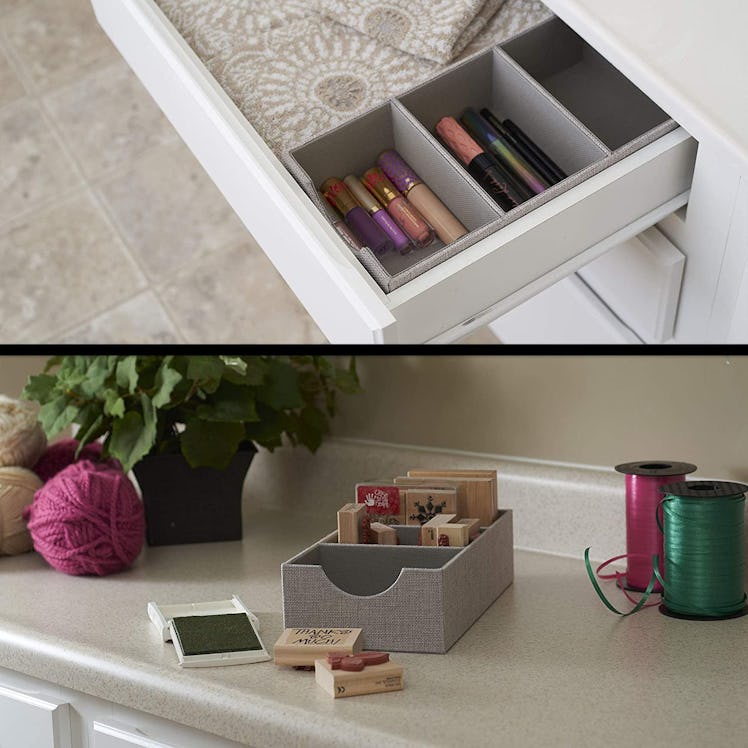Household Essentials Drawer Storage Organizer Box