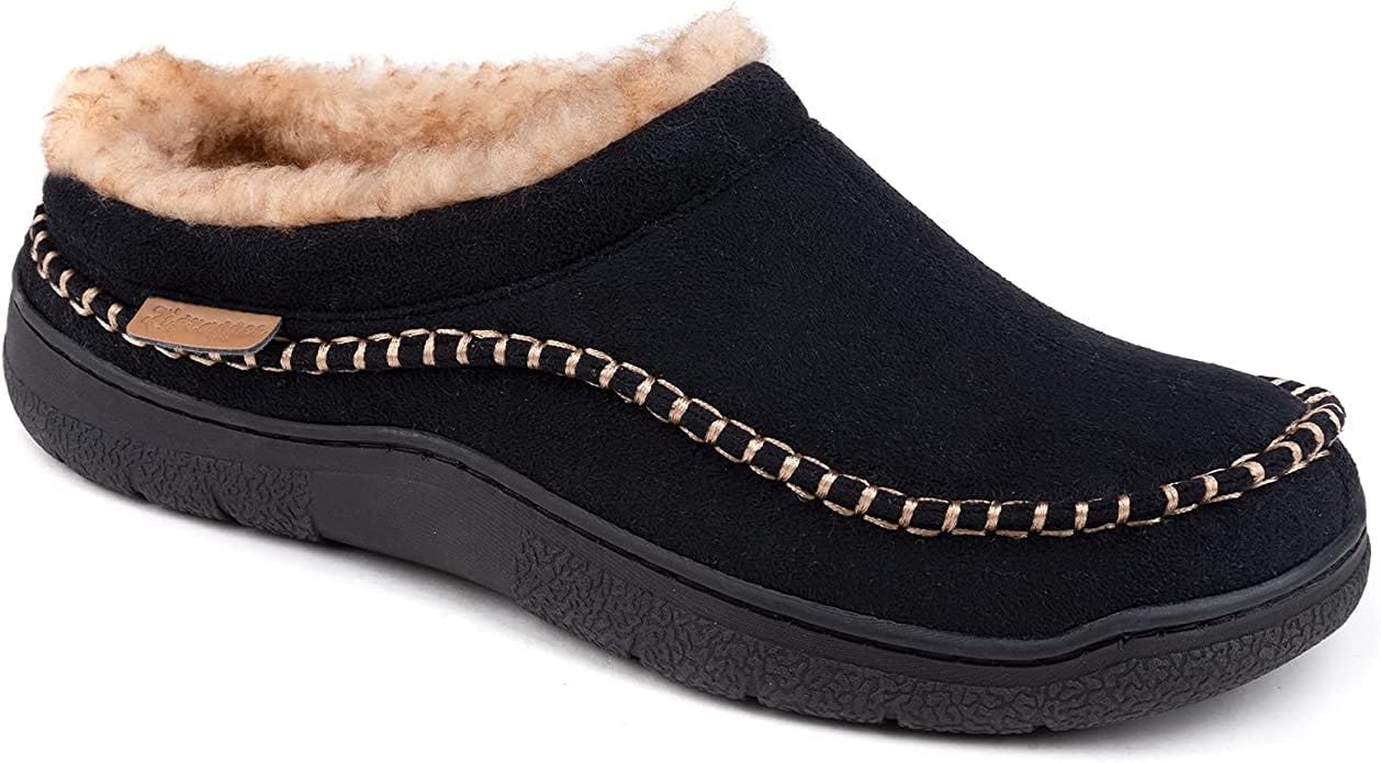 Zigzagger Men&rsquo;s Slip On Moccasin Slippers