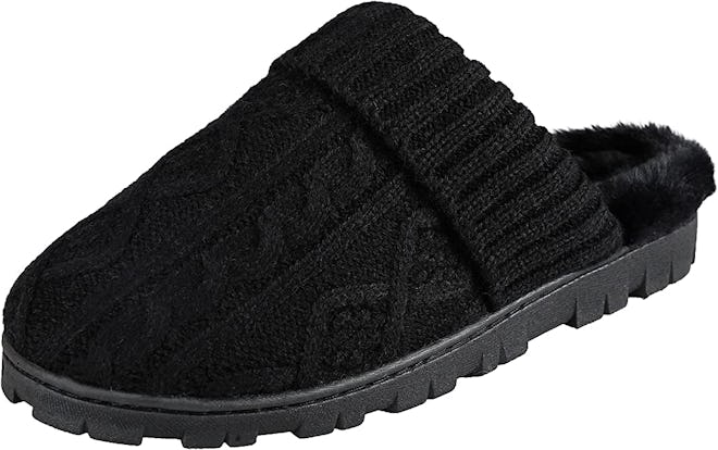 Jessica Simpson Soft Knit Clog Slippers