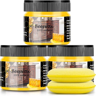 CARGEN Multipurpose Beeswax Furniture Polish (3-Pieces)