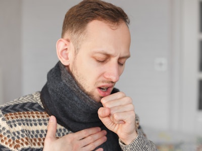 Postinfectious coughs often occur after upper respiratory infections, like nose, sinuses, throat, or...