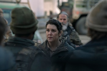 Melanie Lynskey and Jeffrey Pierce in The Last of Us Episode 4