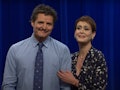 Pedro Pascal and Sarah Paulson embraced their "daddy" and "mommy" titles in an 'SNL' sketch.