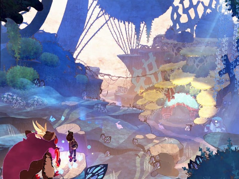 Bayonetta Origins environment