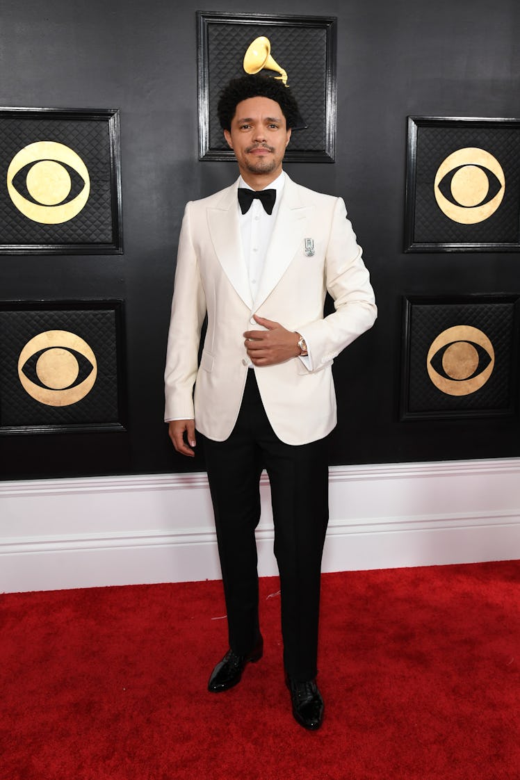 Trevor Noah attends the 65th GRAMMY Awards on February 05, 2023 in Los Angeles, California.