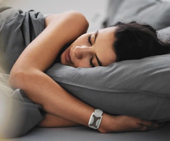 To reduce stress and get better sleep, the Apollo Wearable is a bracelet that uses vibrational waves...