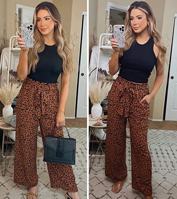 SySea Leopard-Print Trousers