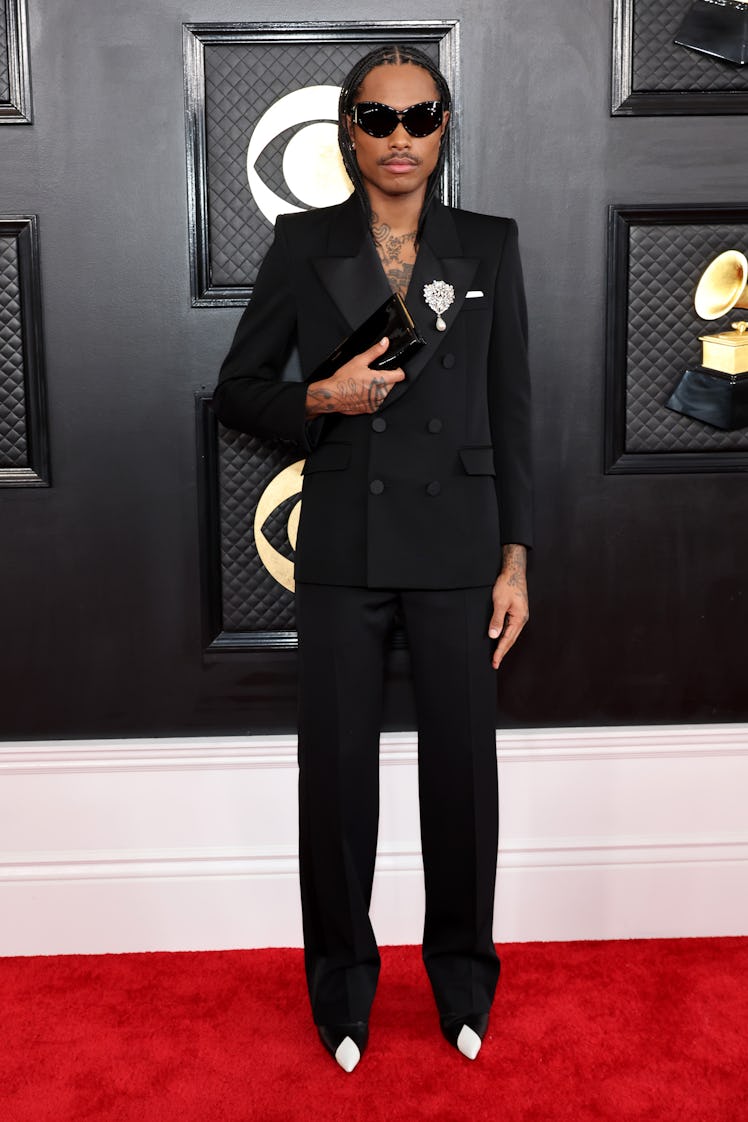 Steve Lacy attends the 65th GRAMMY Awards on February 05, 2023 in Los Angeles, California.