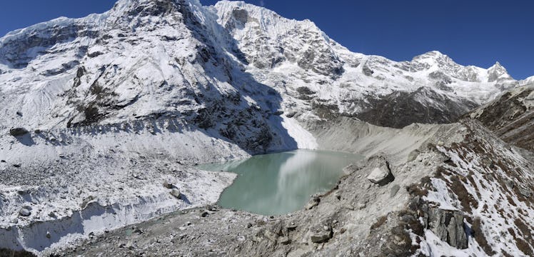 Dig Tsho in the Langmoche valley, Khumbu Himal, Nepal