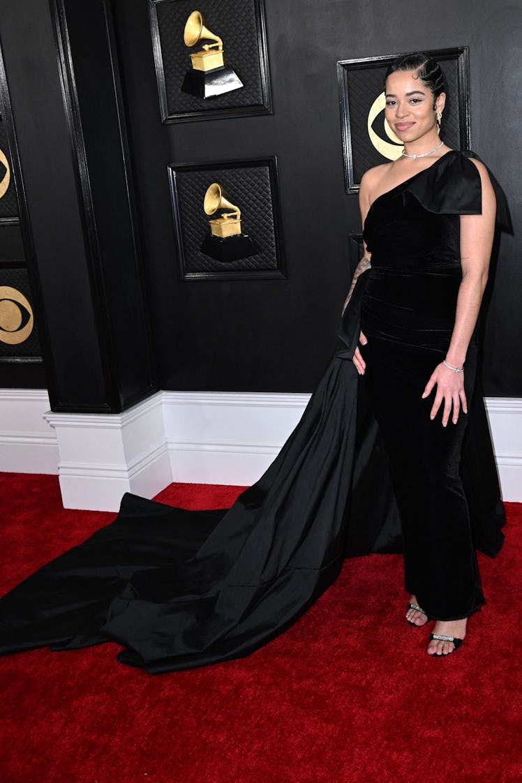 Ella Mai attends the 65th GRAMMY Awards on February 05, 2023 in Los Angeles, California.