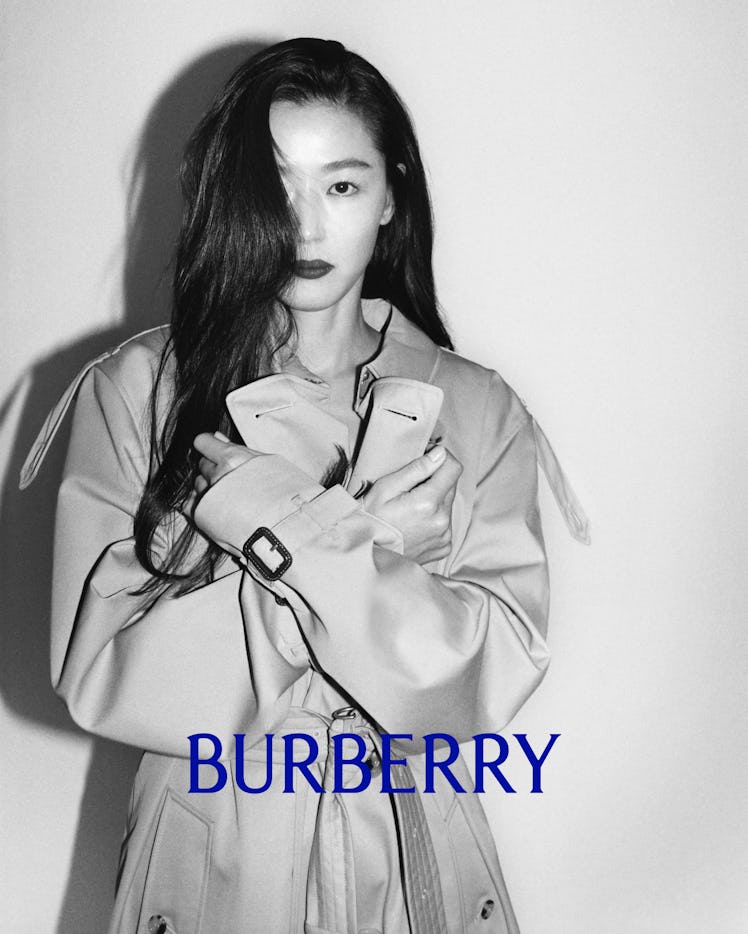 a look at Daniel Lee's first creative expression for Burberry