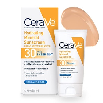 CeraVe Hydrating Mineral Tinted Sunscreen