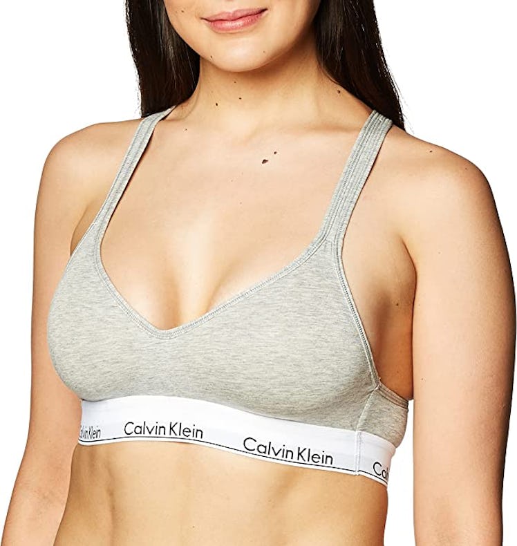 Calvin Klein Lightly Lined Wireless Cotton Bralette
