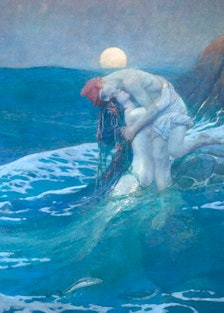 Howard Pyle, “The Mermaid,” 1910.