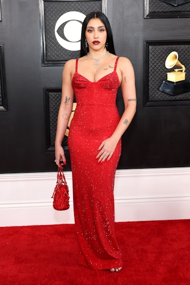 Lourdes Leon attends the 65th GRAMMY Awards on February 05, 2023 in Los Angeles, California.