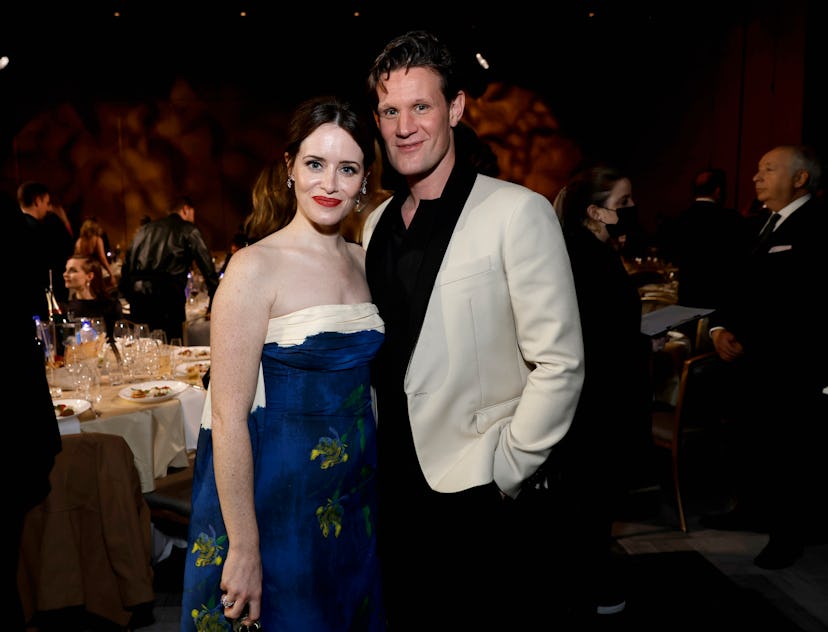Matt Smith and Claire Foy.