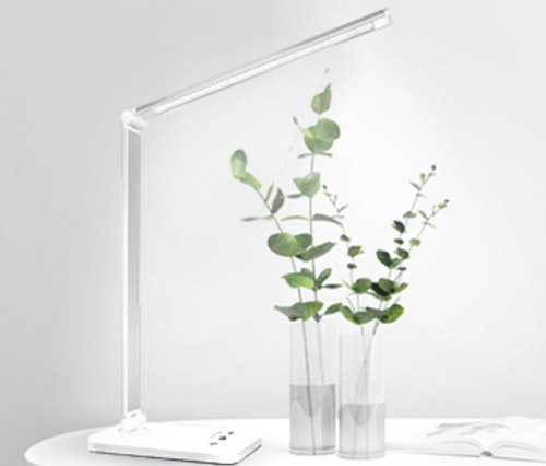 White Crown Dimmable LED Desk Lamp