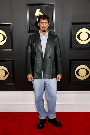 Omar Apollo attends the 65th GRAMMY Awards on February 05, 2023 in Los Angeles, California.