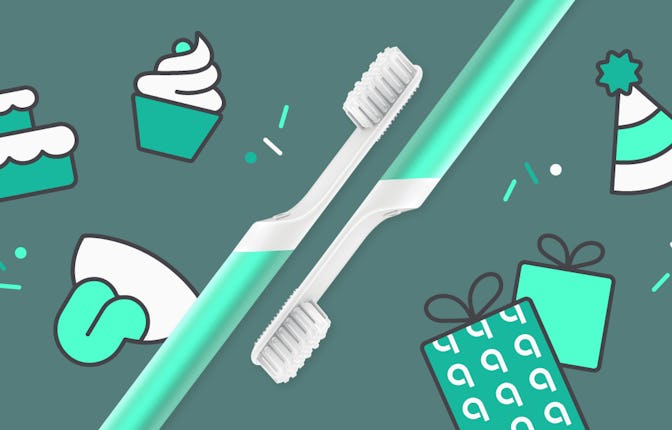 Quip is celebrating 8 years of oral hygiene innovations