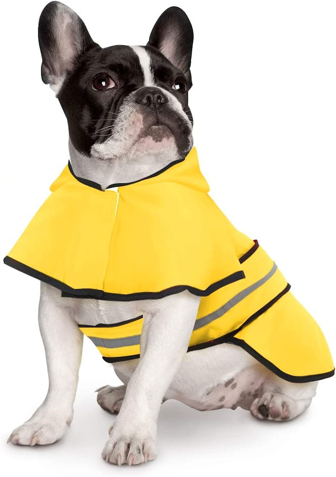 HDE Hooded Dog  Raincoat