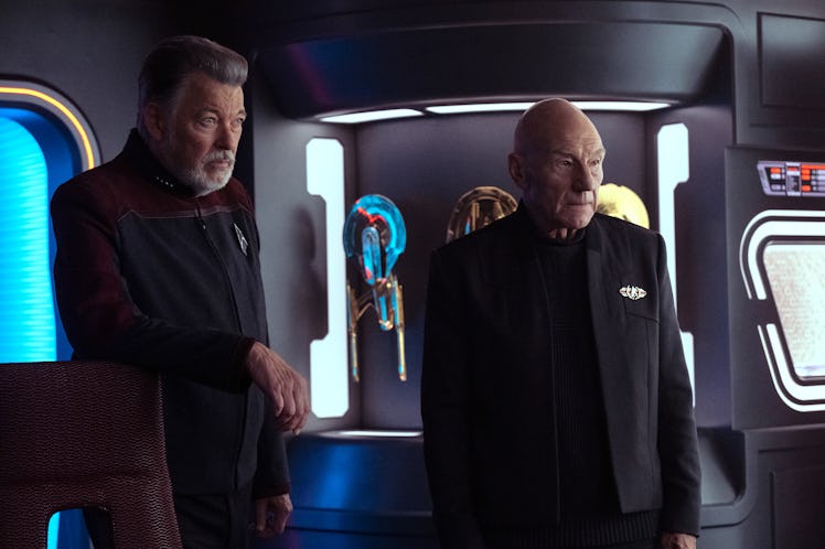 Riker and Picard in 'Star Trek: Picard' Season 3.