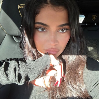 Kylie Jenner posts things like selfies and her fave Starbucks drink on Instagram.