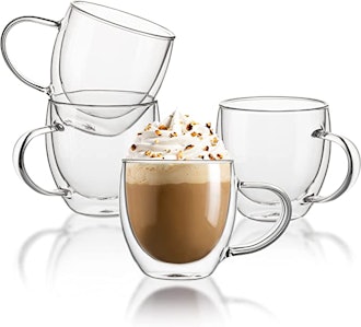 Sweese Glass Coffee Cups (Set of 4)