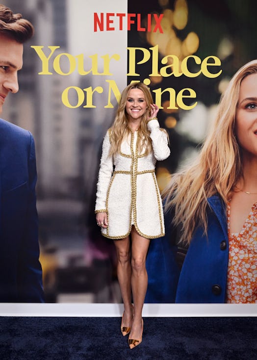 Reese Witherspoon attends the Your Place Or Mine New York Screening at The Paris Theatre 