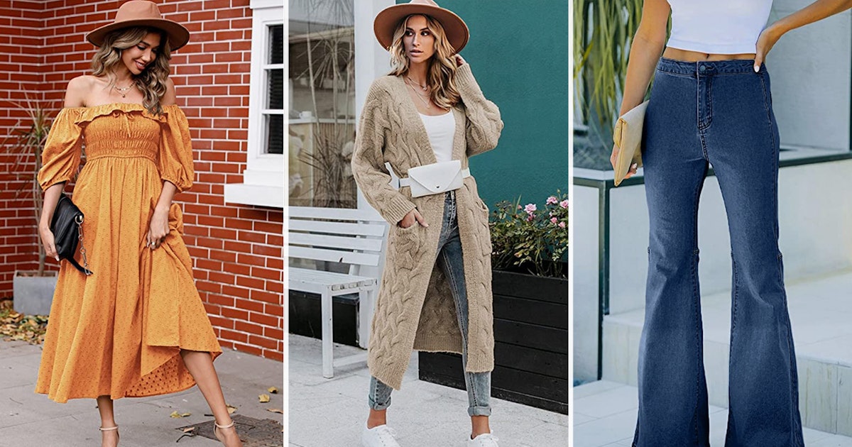 The 50 Most Stylish, Comfy Clothes Most Added To Amazon Wish Lists
