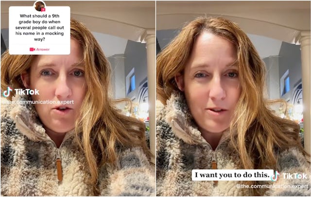 Professor Jaime Hamilton suggests tweens use this phrase to defuse group mocking.