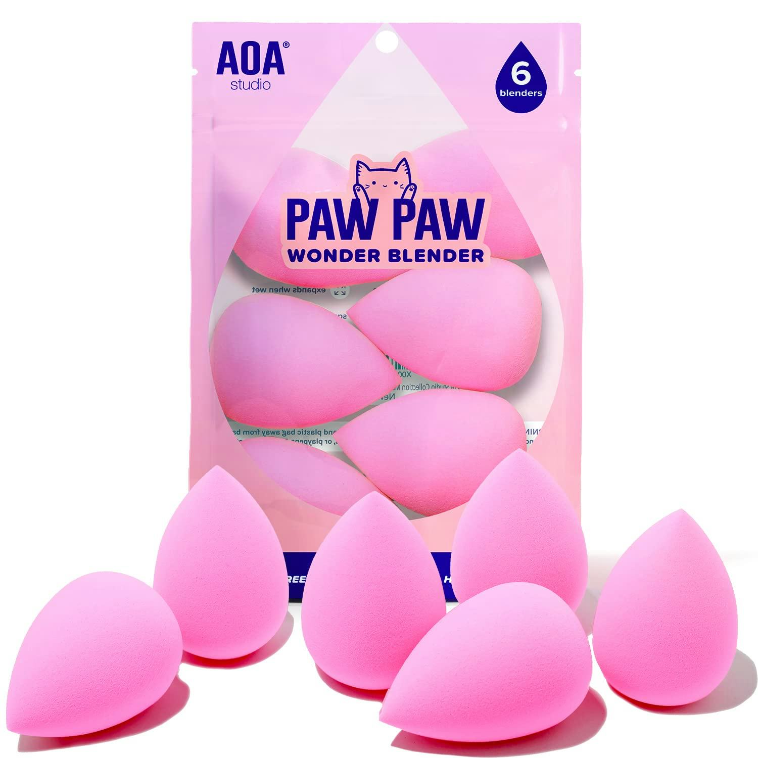 AOA Studio Paw Paw Wonder Blenders (6-Pack)