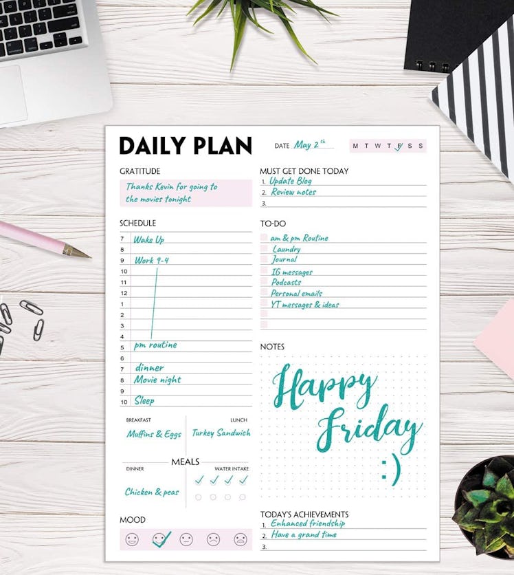 Nokingo Daily Planner Notepad