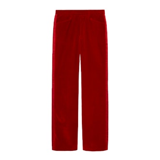 Gucci Stretch-Velvet Trousers