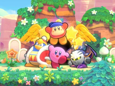 Kirby's Return to Dream Land Deluxe co-op screenshot
