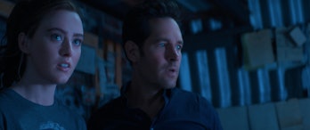 Paul Rudd and Kathryn Newton in 'Ant-Man and the Wasp: Quantumania'