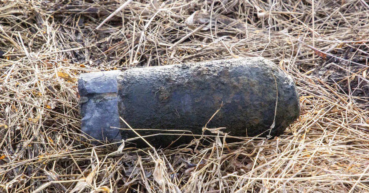 Uncoiled Shell A Civil-War Era Unexploded Artillery Shell Was Just Found At A National ...