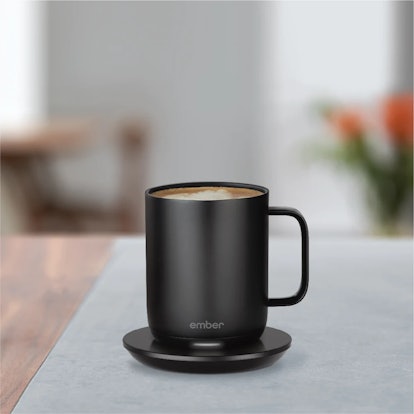 Ember brand heated coffee cup