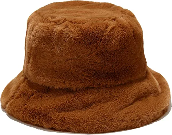 Umeepar Faux Fur Bucket Hat