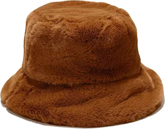 Umeepar Faux Fur Bucket Hat