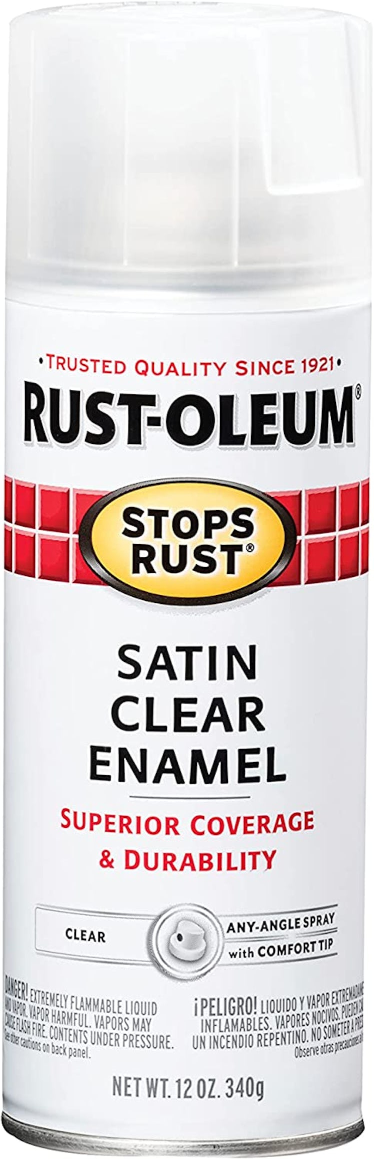 Rust-Oleum Satin Clear Spray Paint