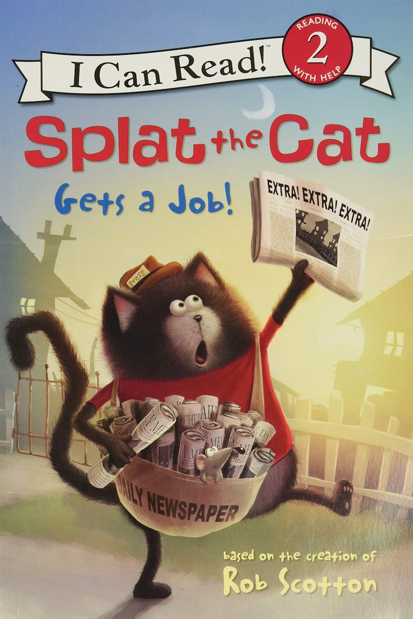 splat the cat gets a job book