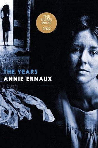 best fiction books for 30 year old woman 'The Years' by Annie Ernaux.
