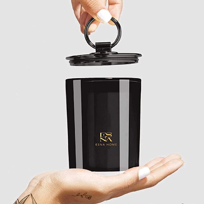 Esna Home Luxury Natural Soy Scented Candle, 8.8 Oz.